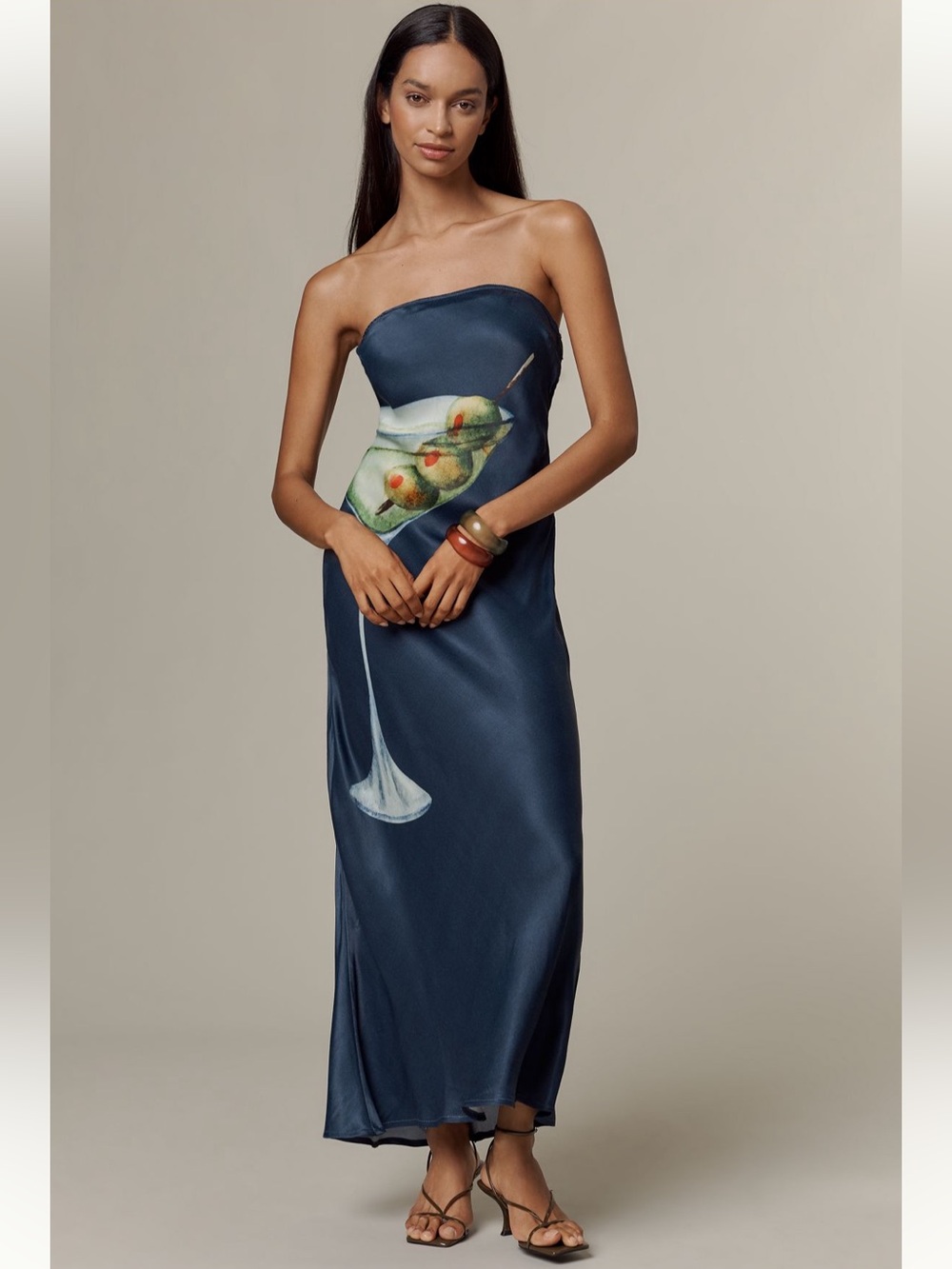 Anthropology Conditions Apply Chloe Maxi Slip Dress